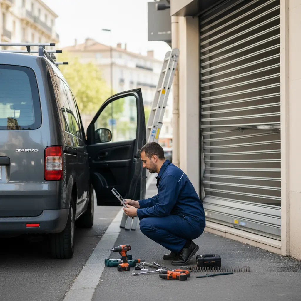 Prix dépannage rideau métallique