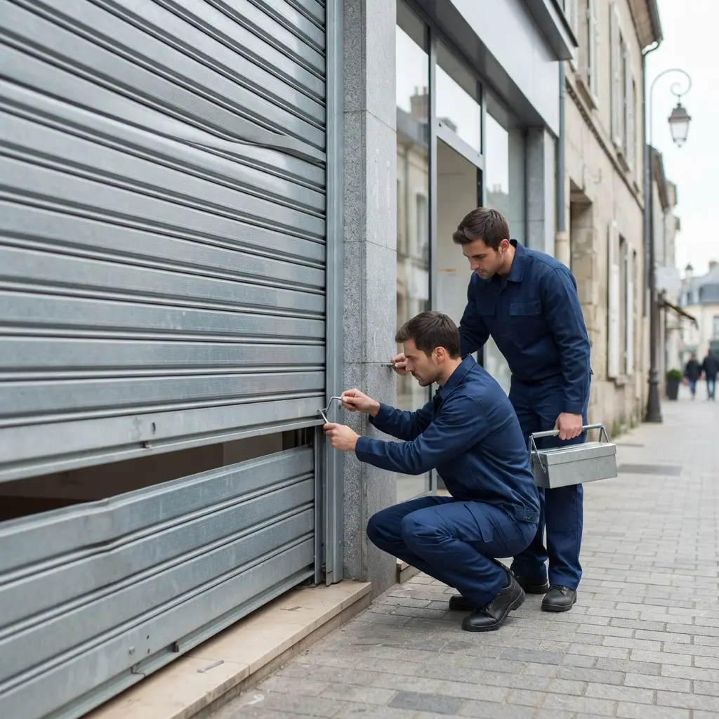 Précautions à suivre pour les rideaux métalliques à Méru et ses environs