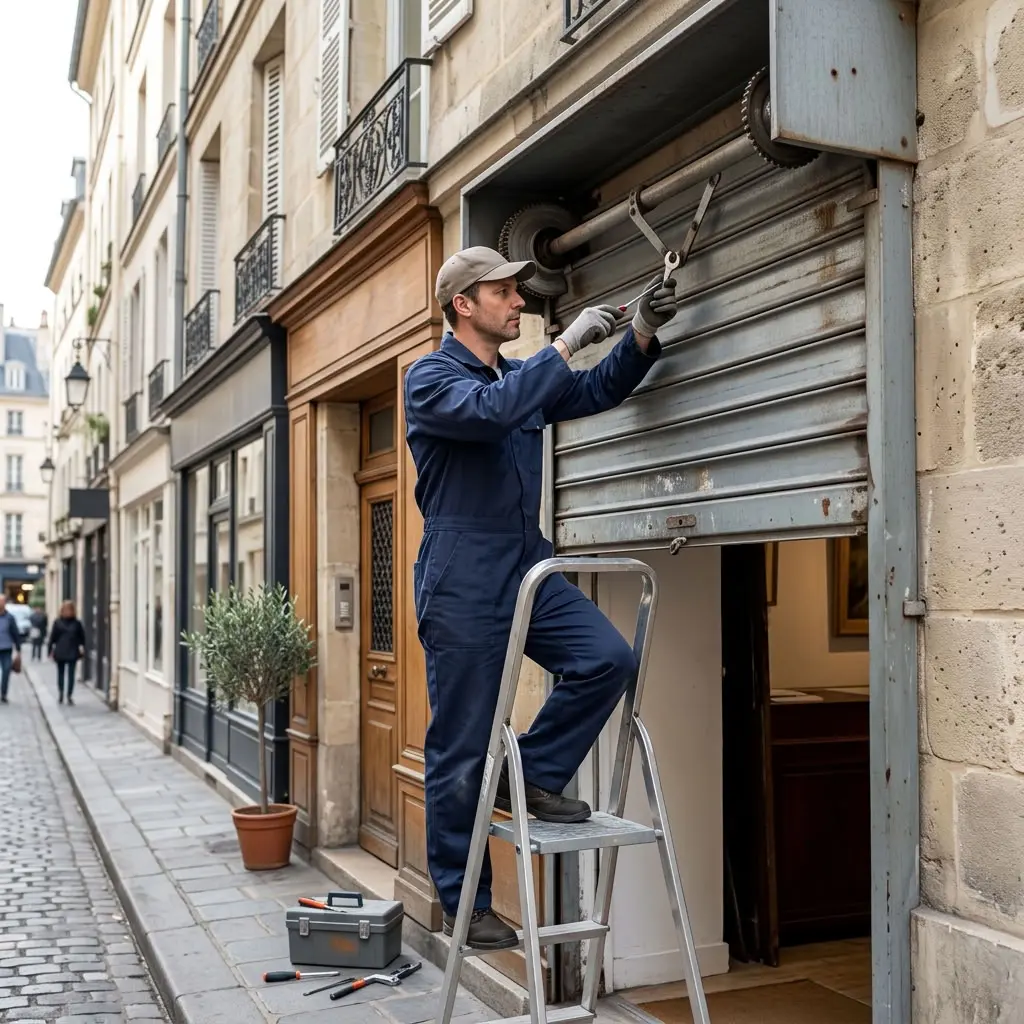 Dépannage rideau métallique Paris 3 (75003)