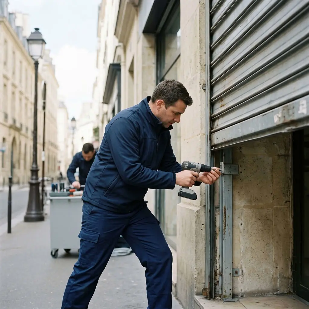 Dépannage rideau métallique Paris 4 (75004)