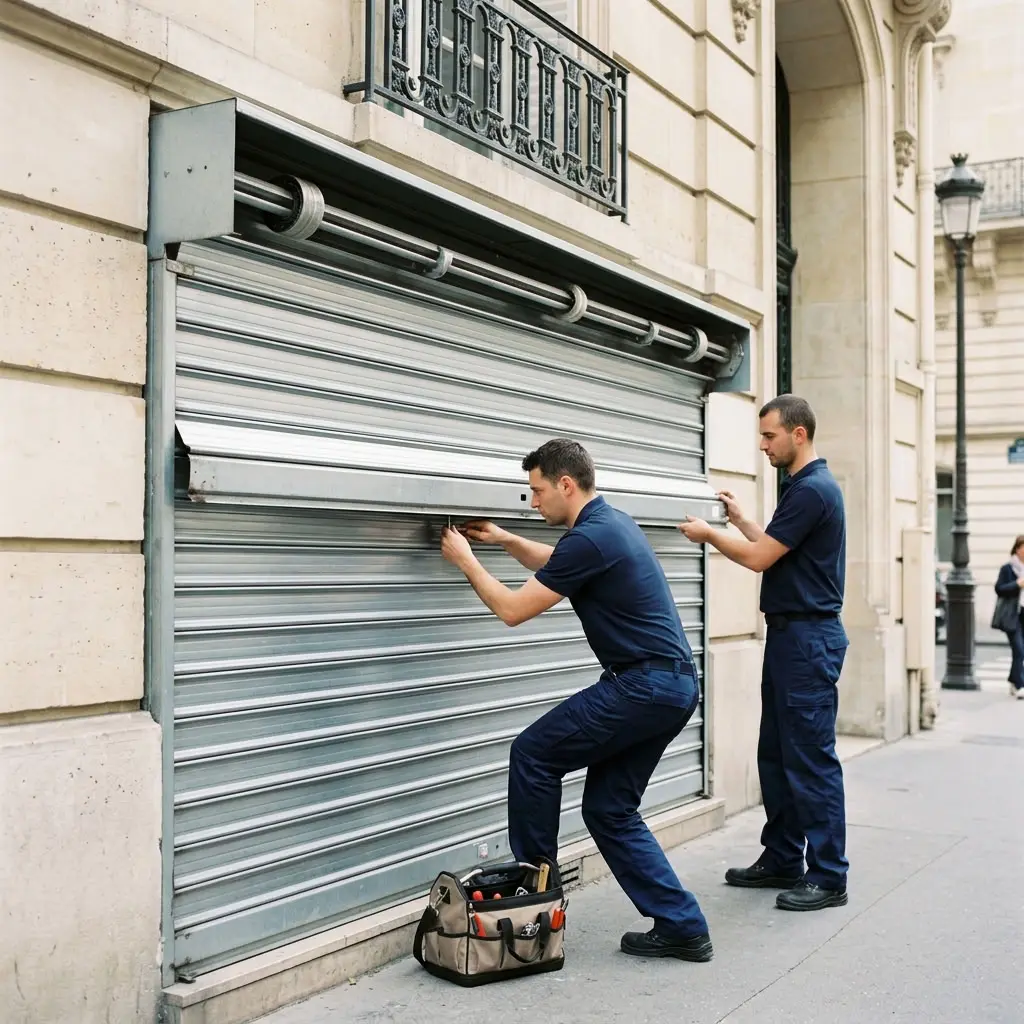 Pourquoi nous choisir à Paris 7 pour le dépannage rideau métallique service !