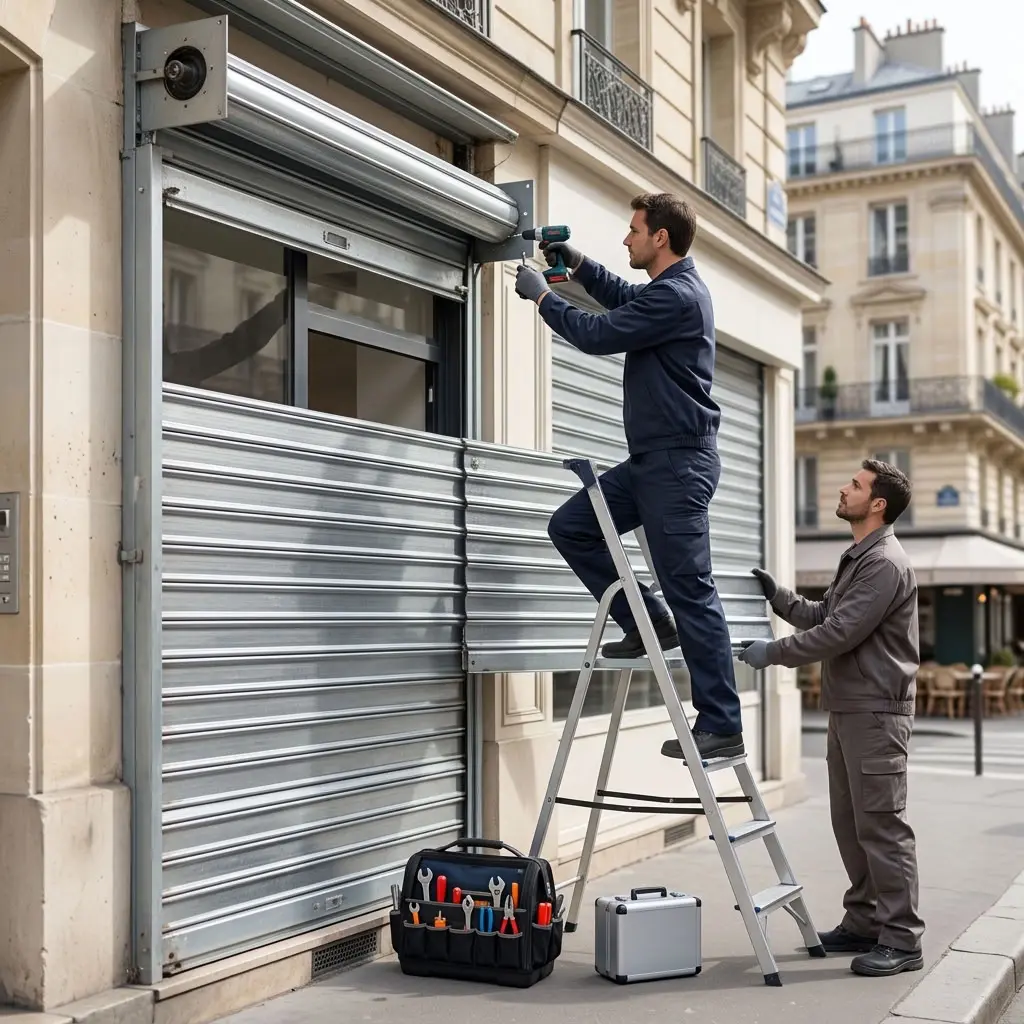 Dépannage rideau métallique Paris 7 (75007)