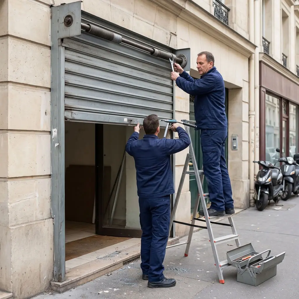 Dépannage rideau métallique Paris 9 (75009)