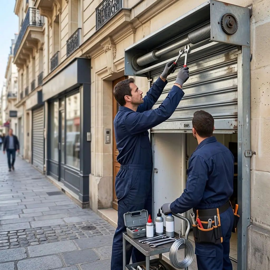 Dépannage rideau métallique Paris 11 (75011)