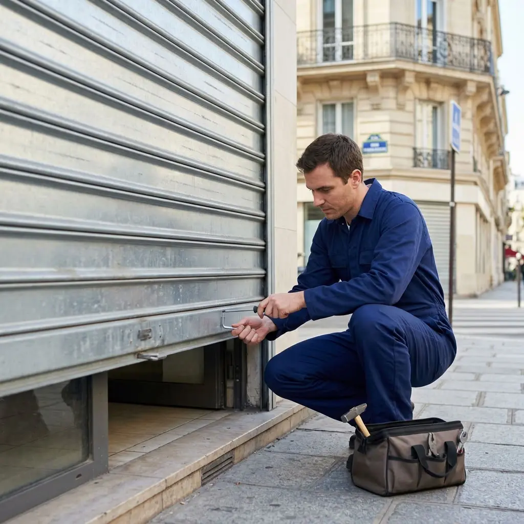 Dépannage rideau métallique Paris 12 (75012)
