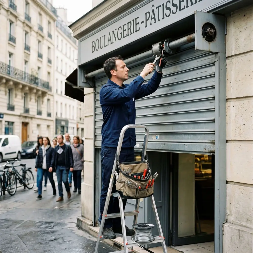Expertise en dépannage rideau métallique à Paris 13