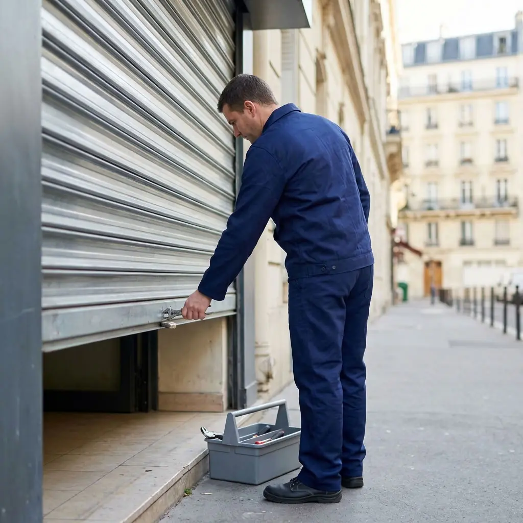 Dépannage rideau métallique Paris 14 (75014)