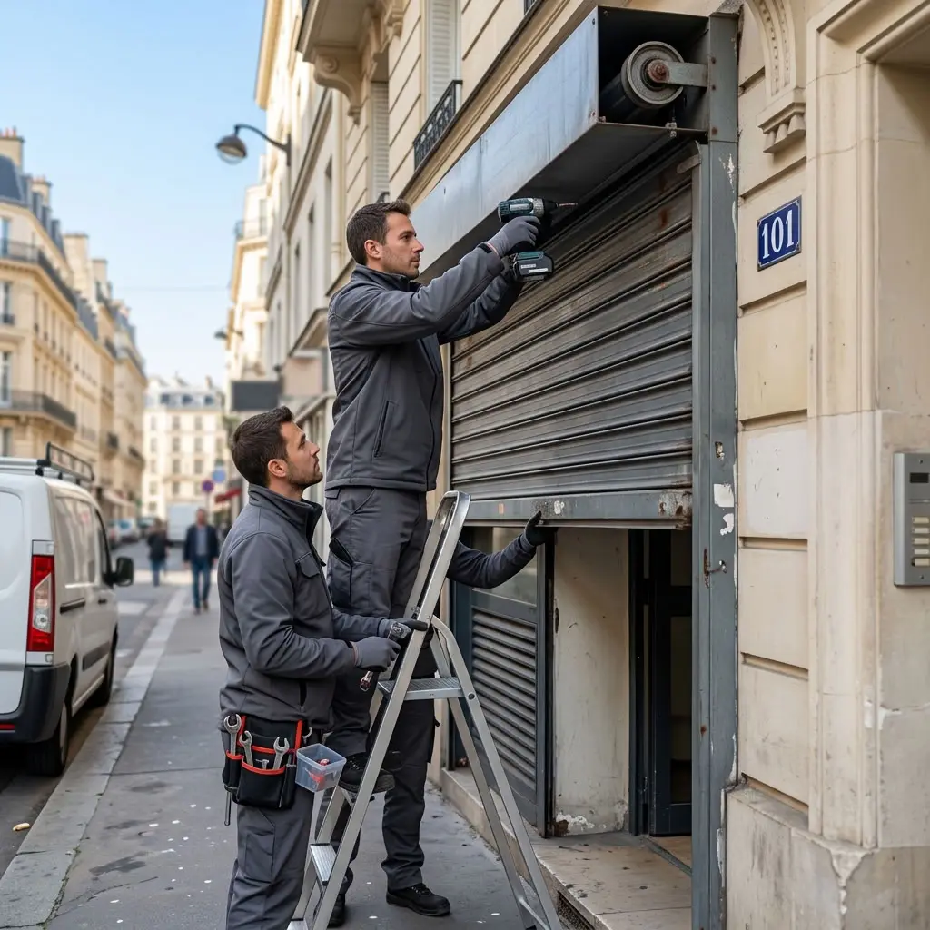 Bons réflexes à Paris 15 pour votre rideau métallique et votre sécurité