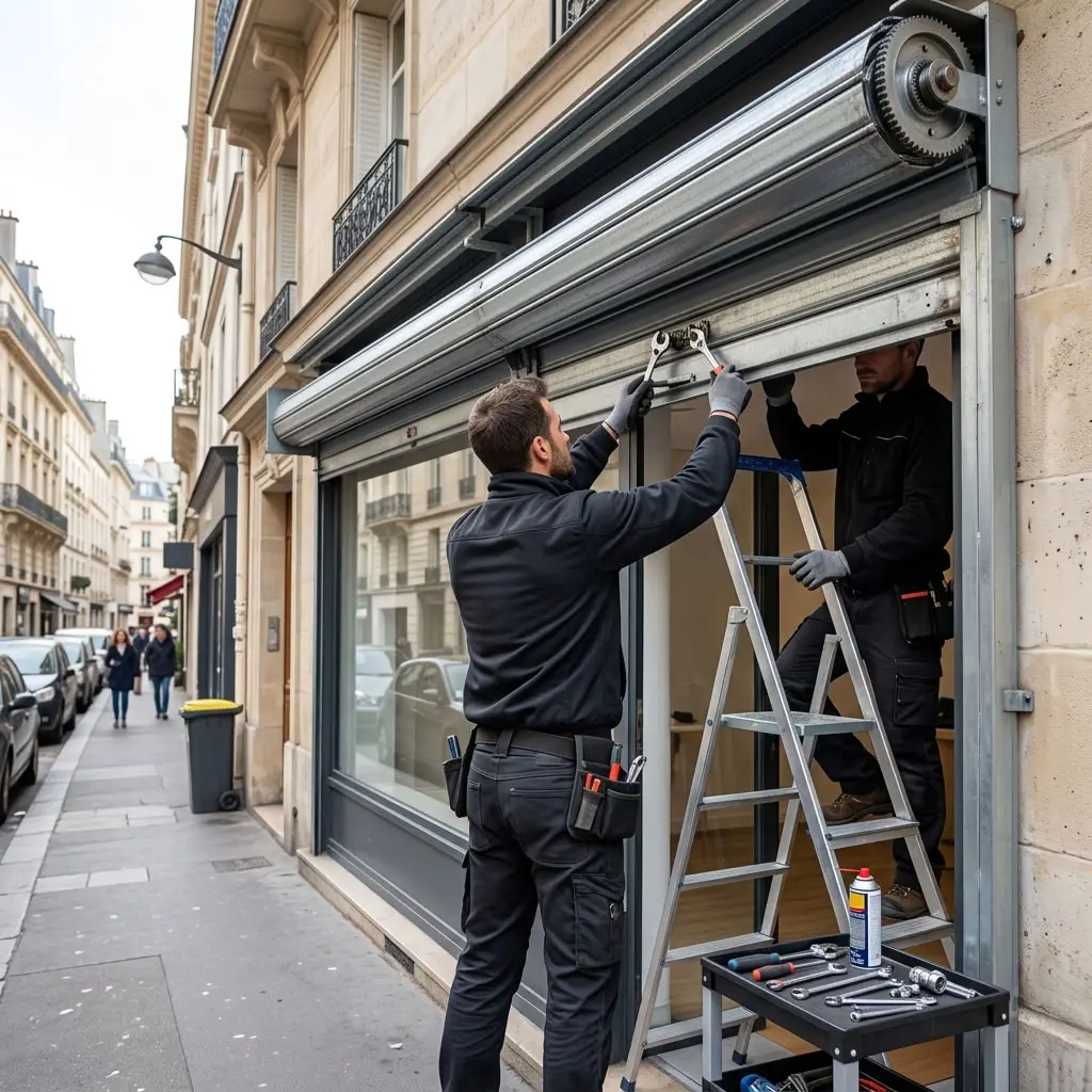 Dépannage rideau métallique Paris 16 (75016)