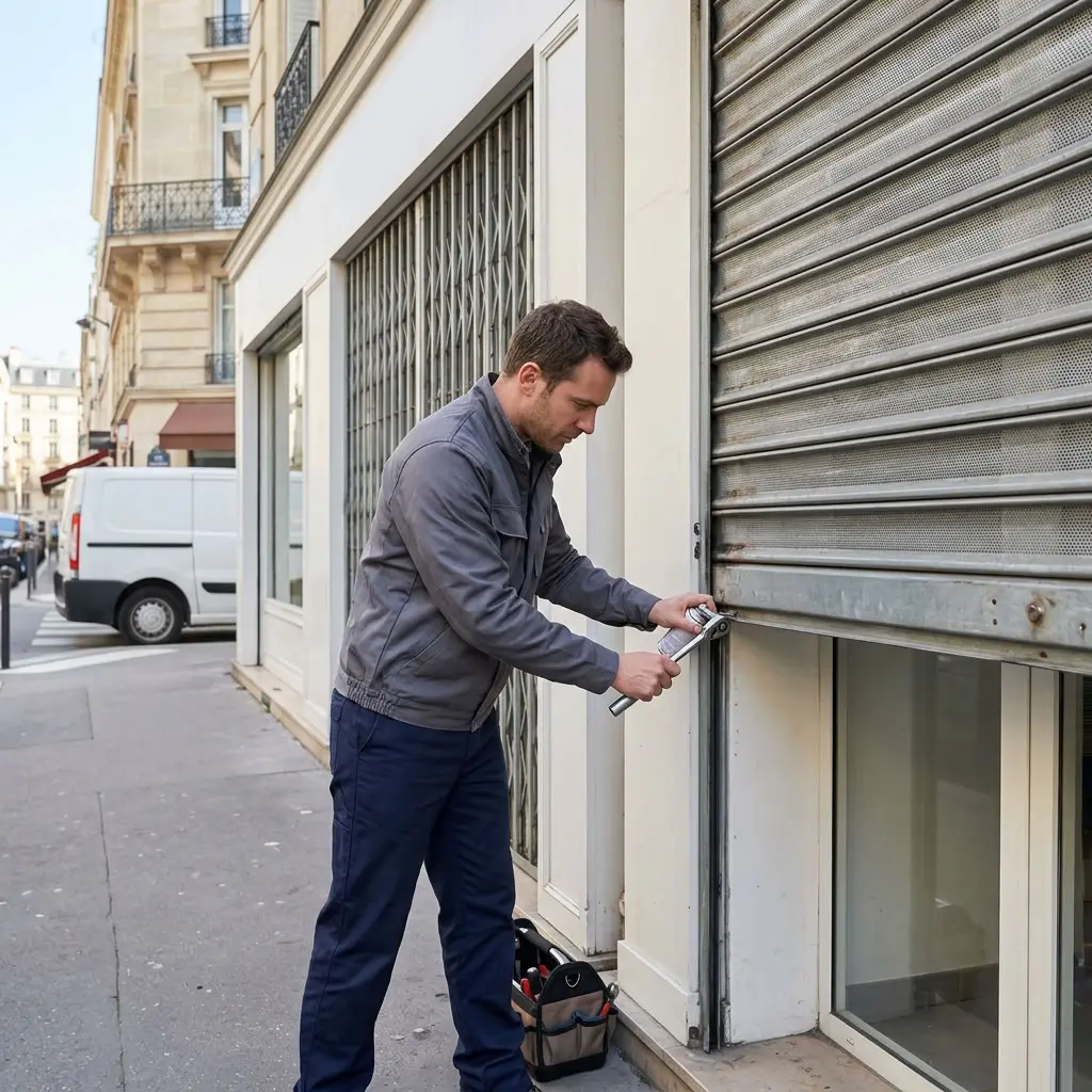 Dépannage rideau métallique Paris 17 (75017)