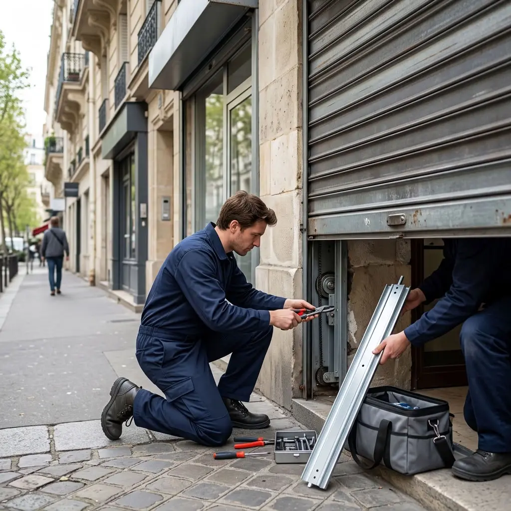 Dépannage rideau métallique Paris 19 (75019)