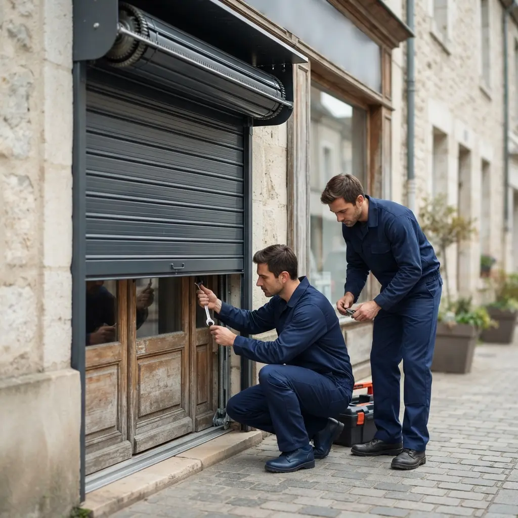 Dépannage rideau métallique Vaux-le-Pénil (77000)