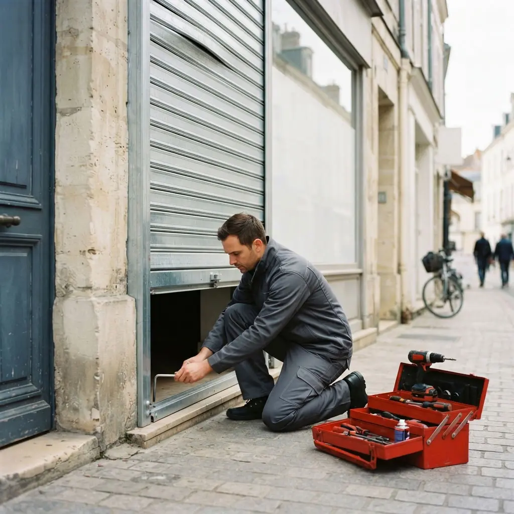 Dépannage rideau métallique Nemours (77140)