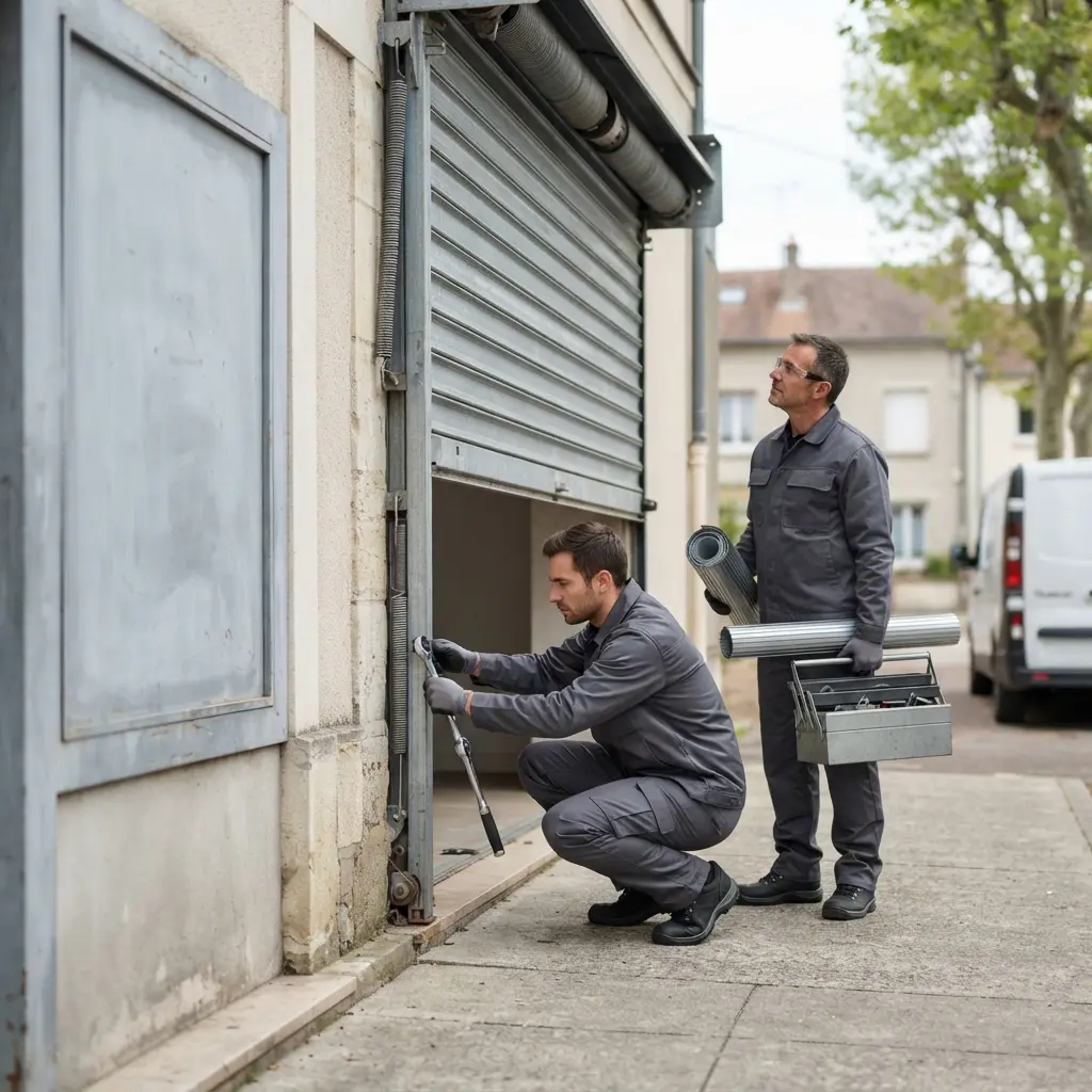 Votre dépannage rideau métallique, clé de votre sérénité