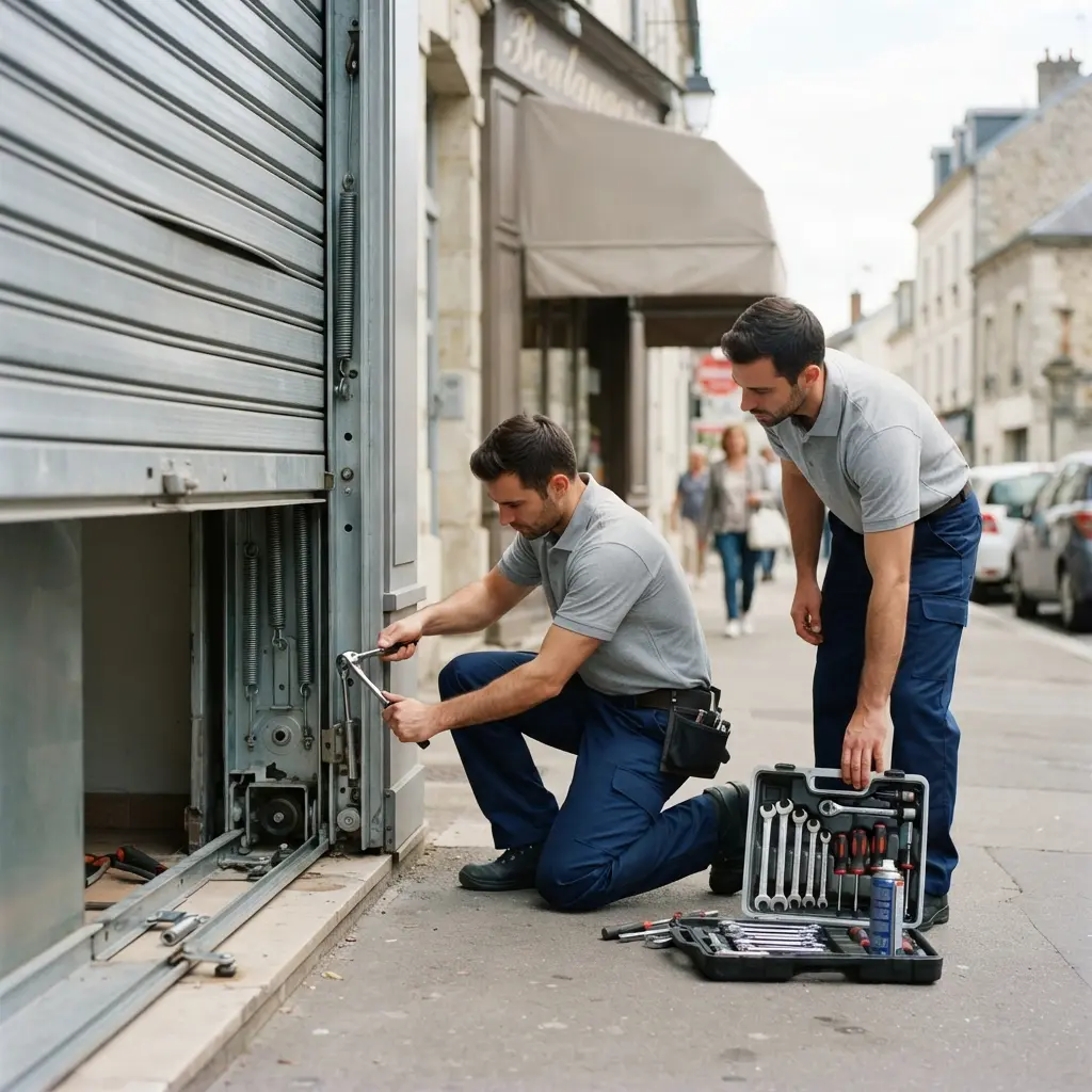 Notre approche technique pour vos rideaux métalliques