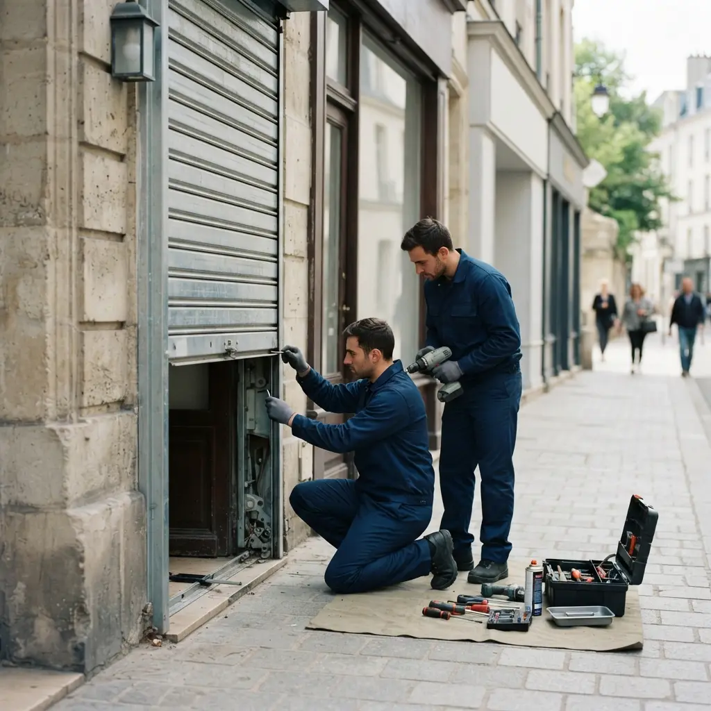 Dépannage rideau métallique Versailles (78000)