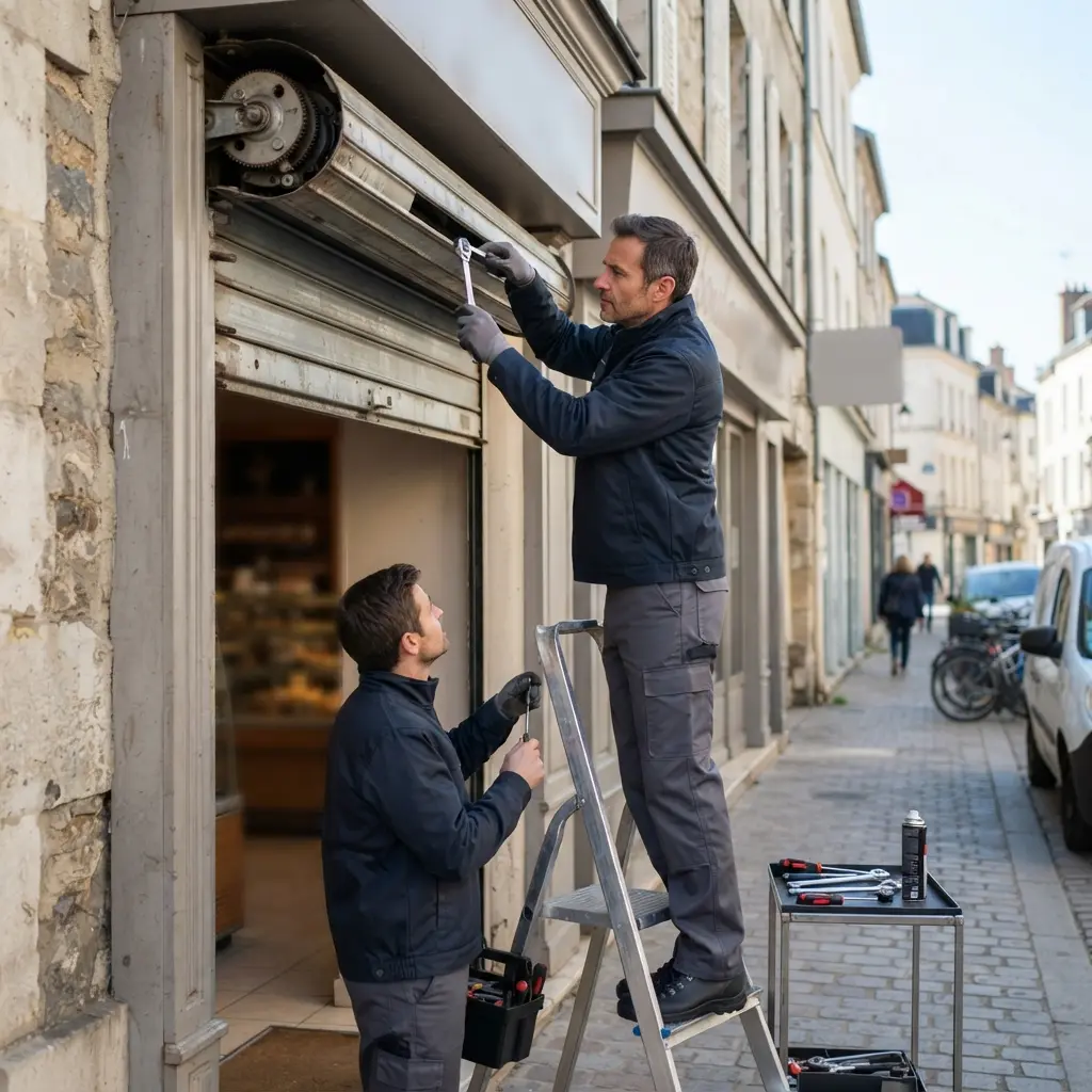 Réactions rapides face à un rideau métallique défectueux