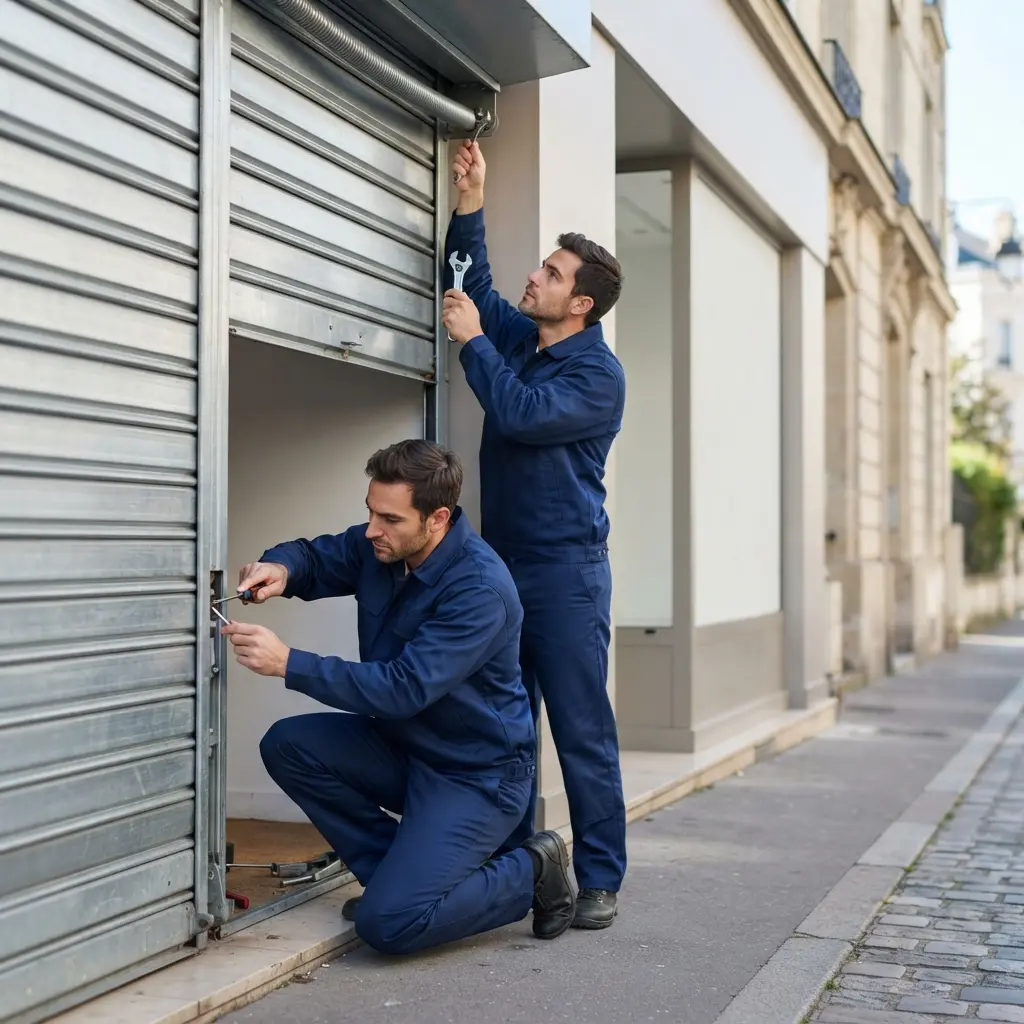 Pourquoi choisir nos techniciens pour un dépannage rideau métallique à Poissy