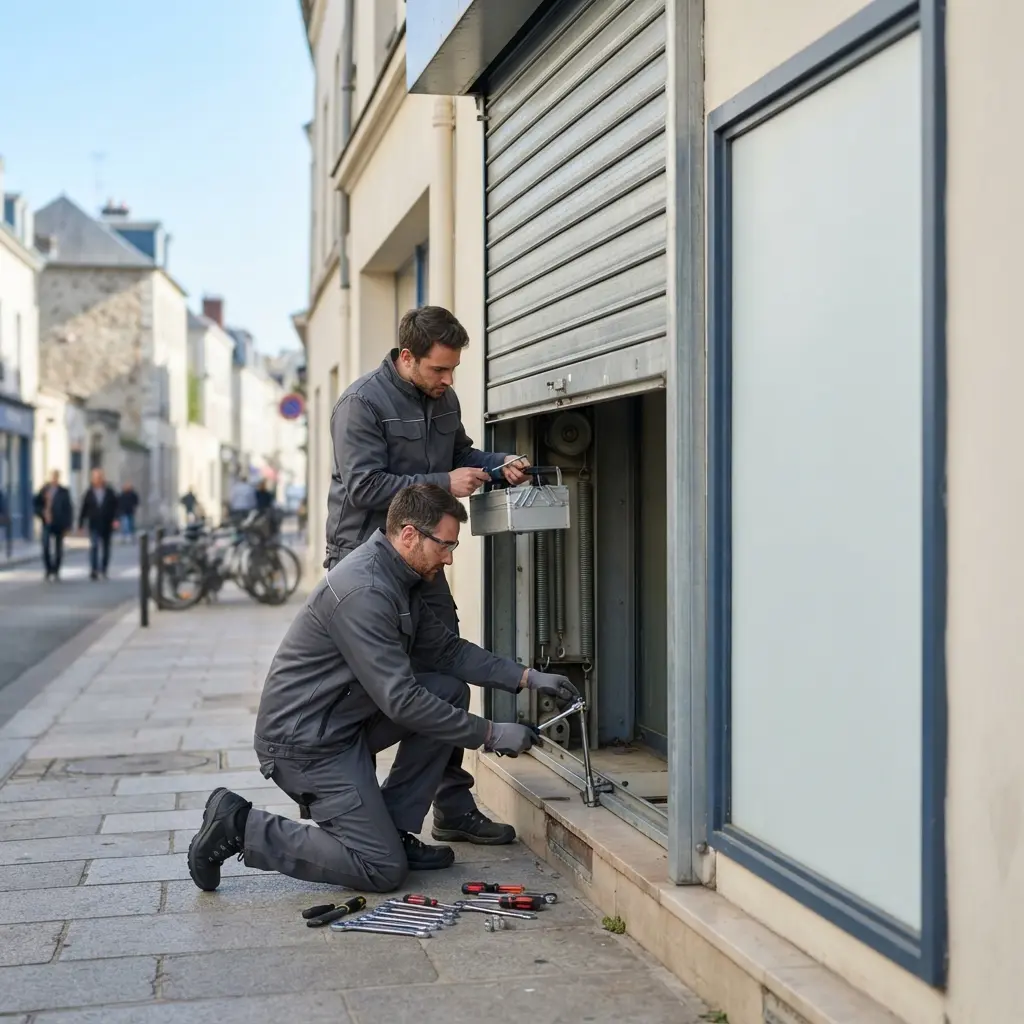 Dépannage rideau métallique Poissy (78300)