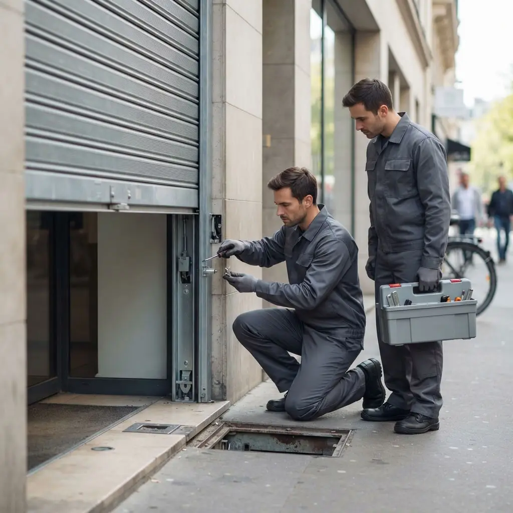 Une expertise technique sur place