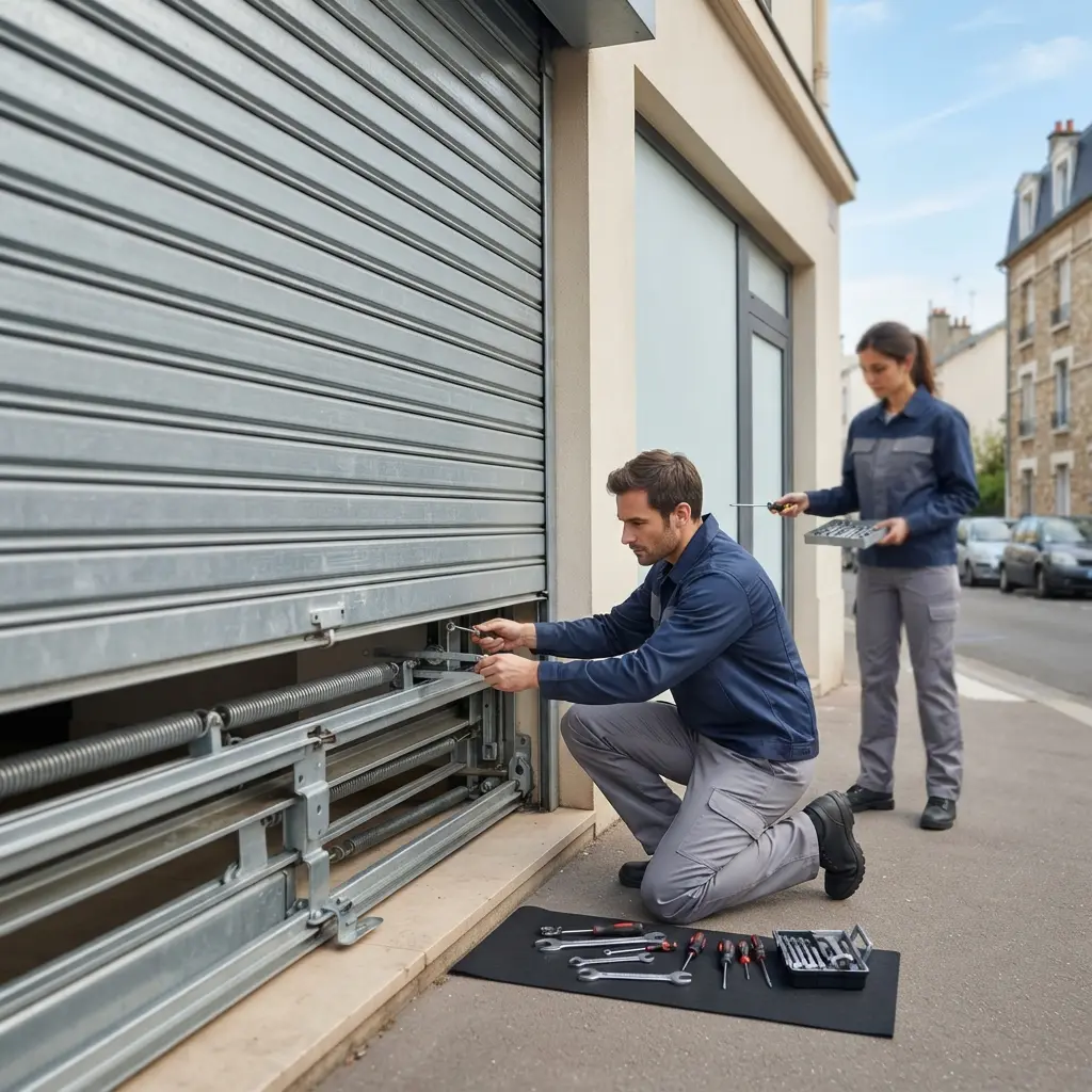 Une approche technique pour un dépannage rideau métallique