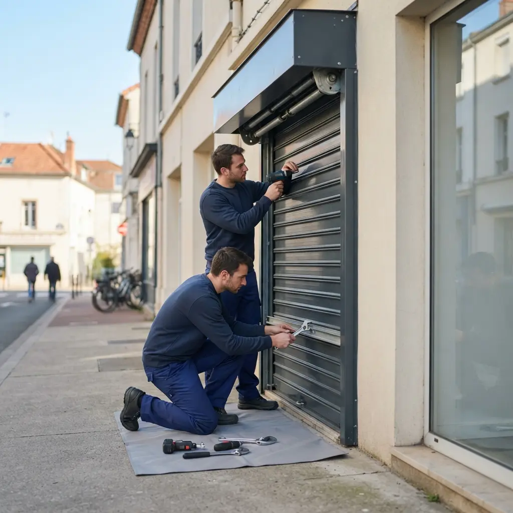 Pourquoi choisir un dépannage rideau métallique à Villeneuve-la-Garenne