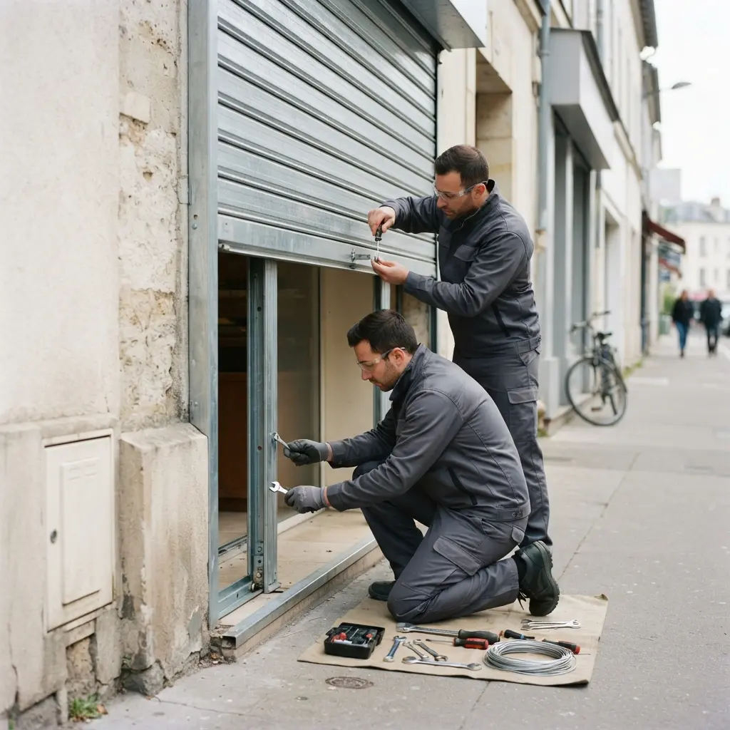 Dépannage rideau métallique Villeneuve-la-Garenne (92390)
