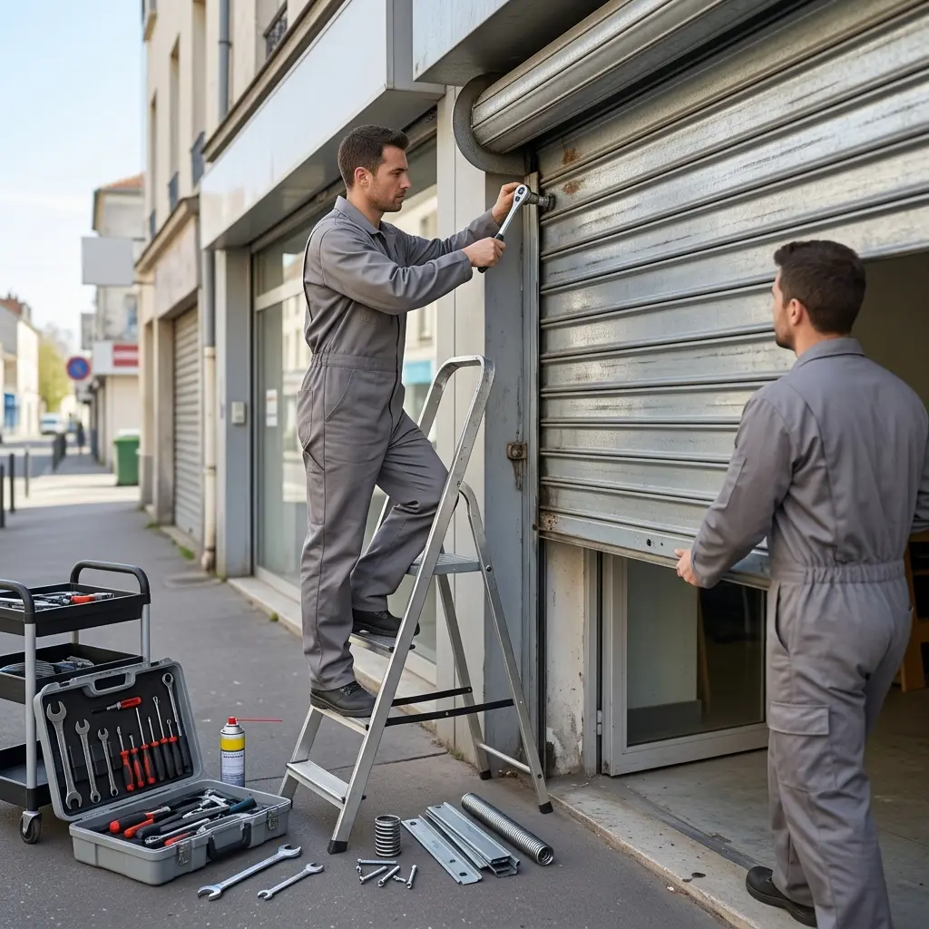 Dépannage rideau métallique Courneuve (93120)