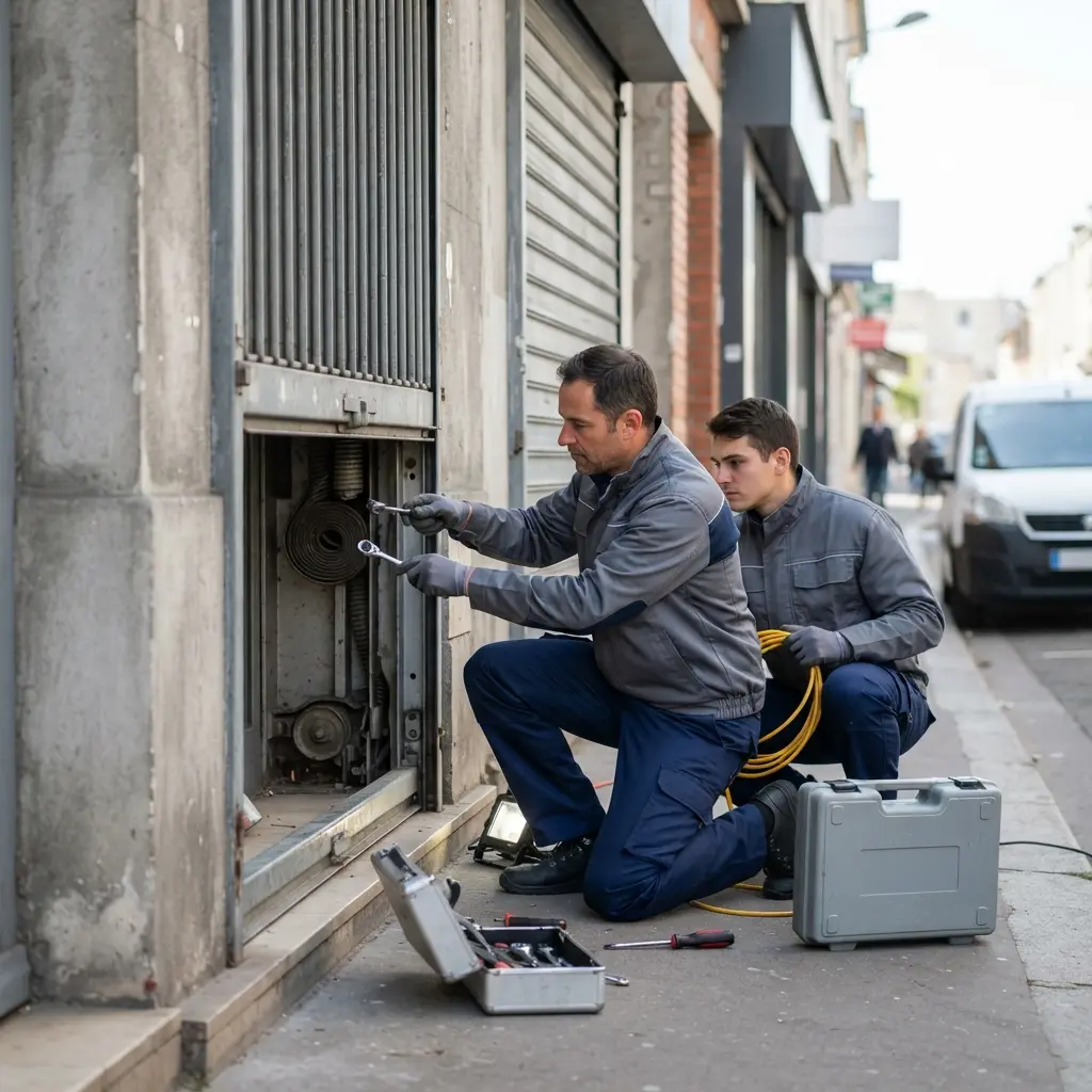 Dépannage rideau métallique Bourget (93350)
