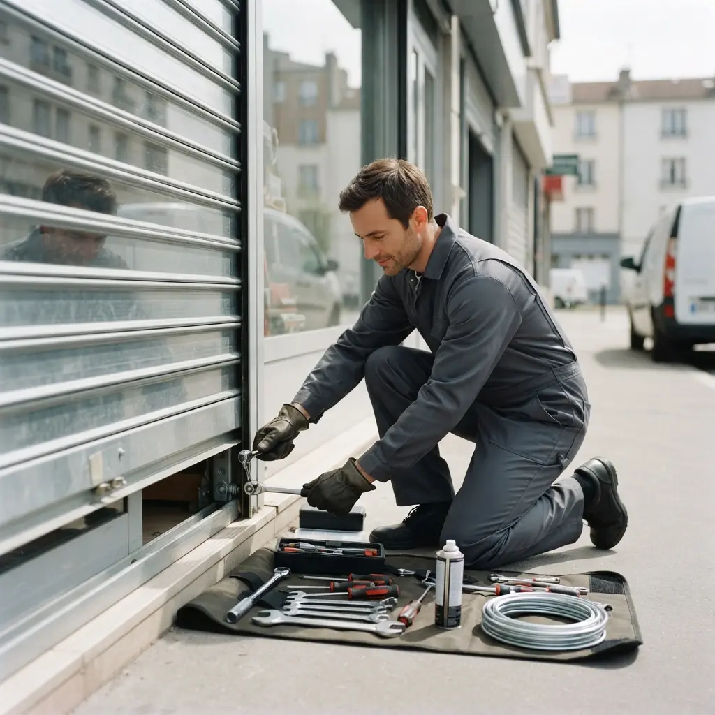 Expertise en dépannage rideau métallique à Aulnay-sous-Bois