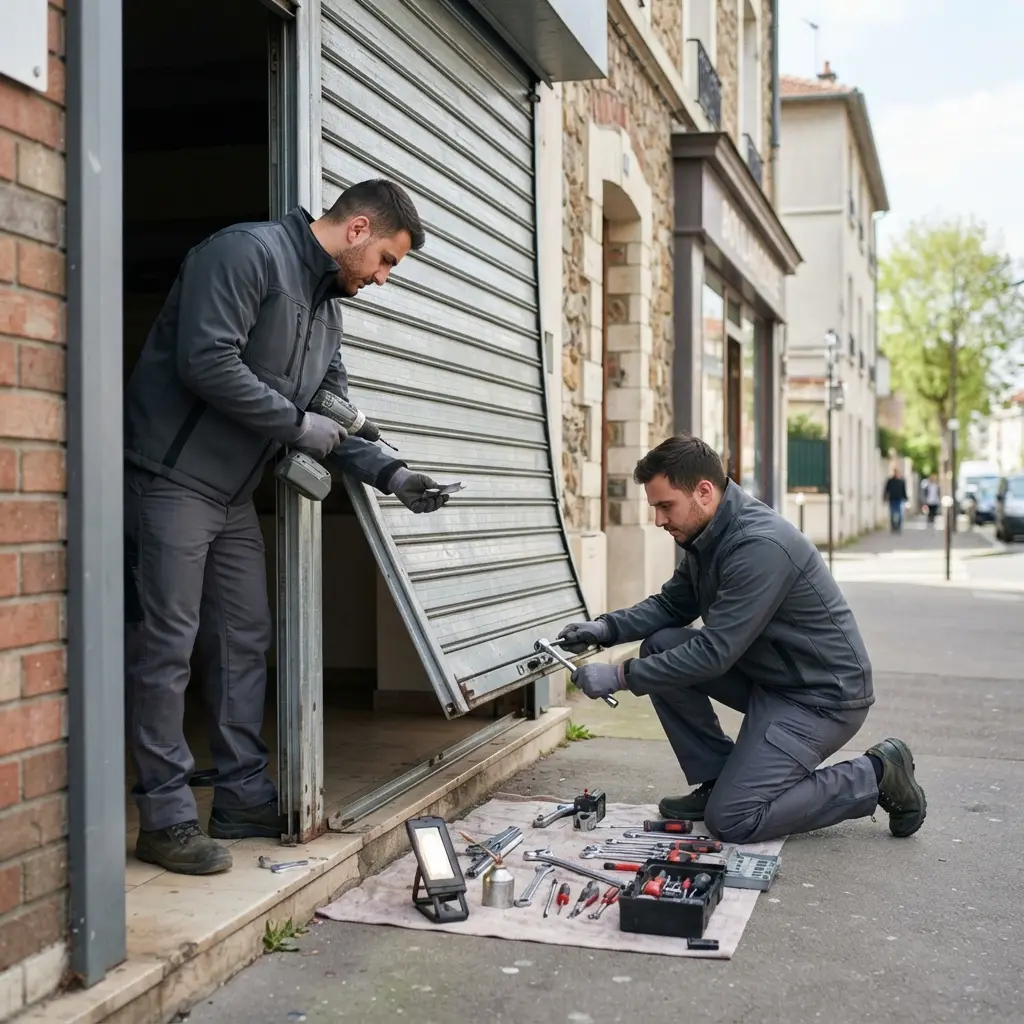 Dépannage rideau métallique Drancy (93700)