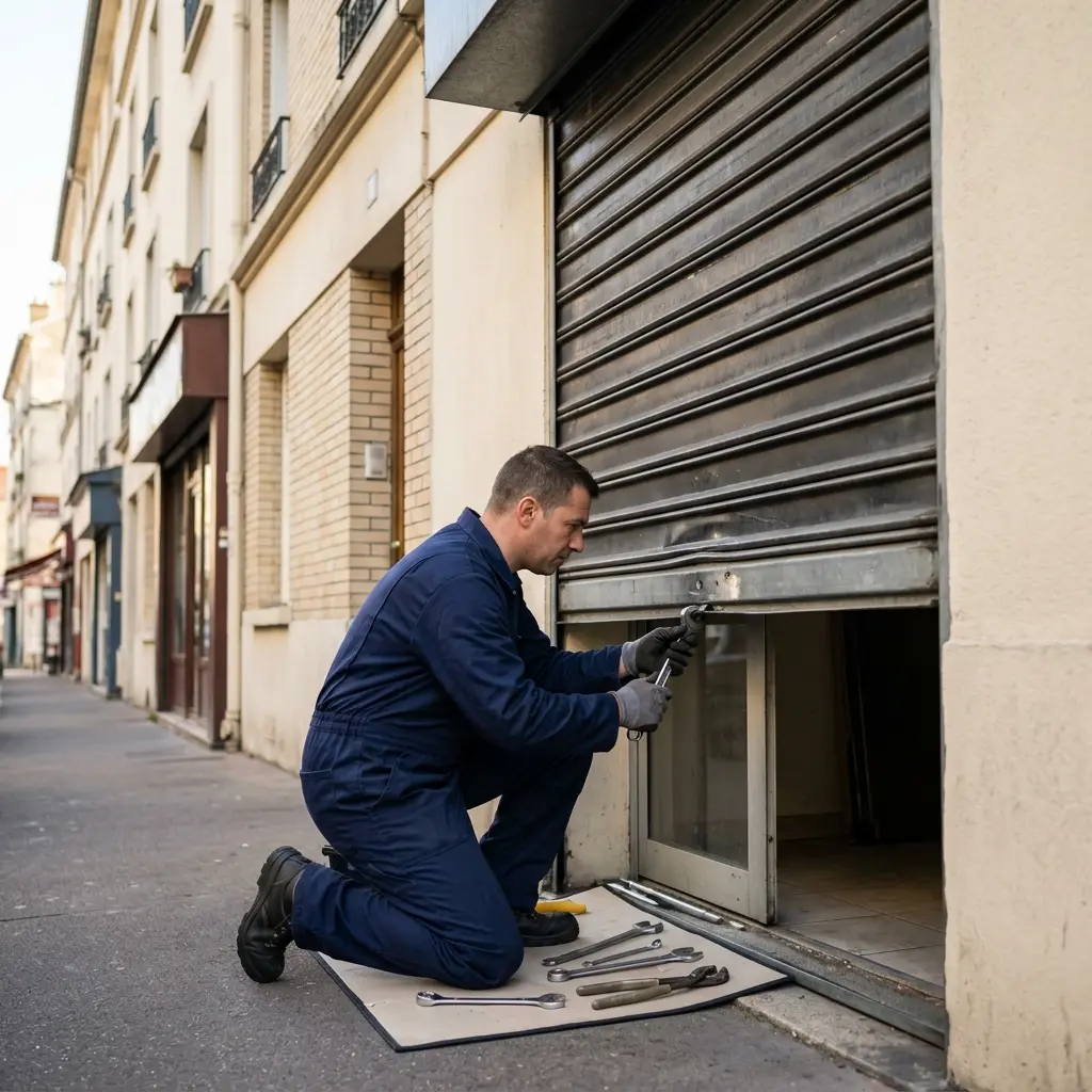 Votre rideau métallique à Créteil sera réparé en toute confiance