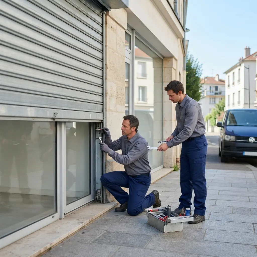 Les bons gestes en cas de panne de rideau métallique