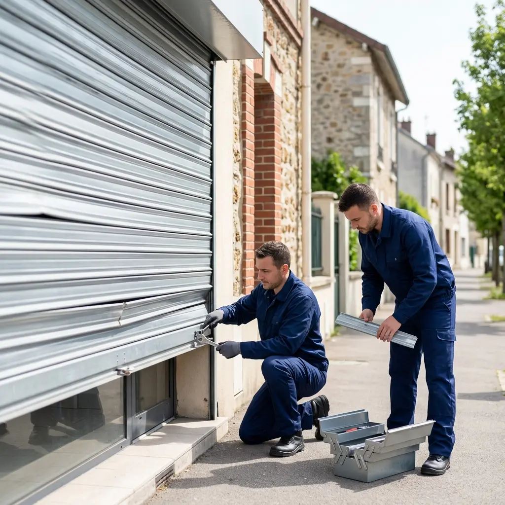 Procédures à suivre en cas de panne de rideau métallique d’Ormesson-sur-Marne