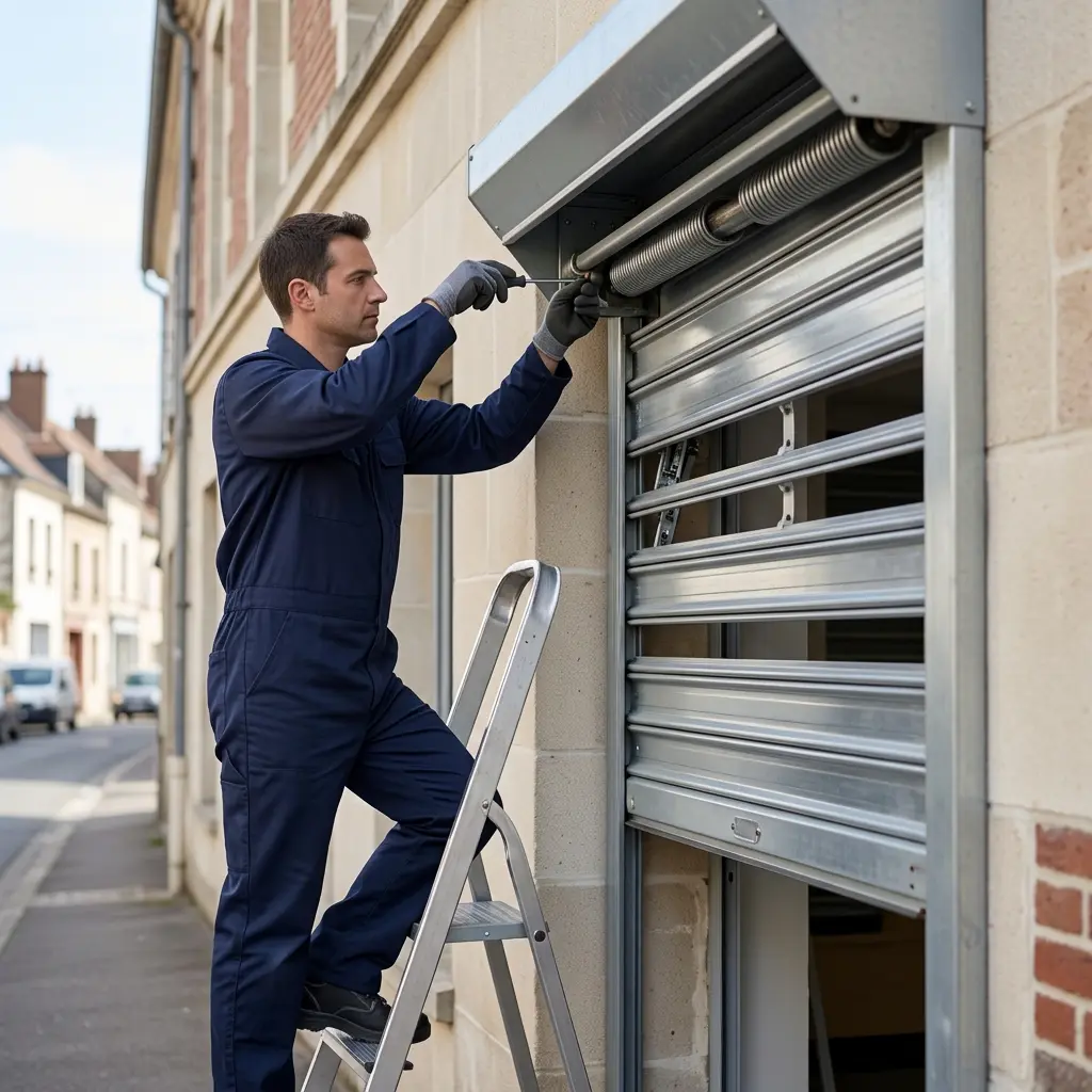 Notre méthode de dépannage de rideau métallique à Jouy-le-Moutier