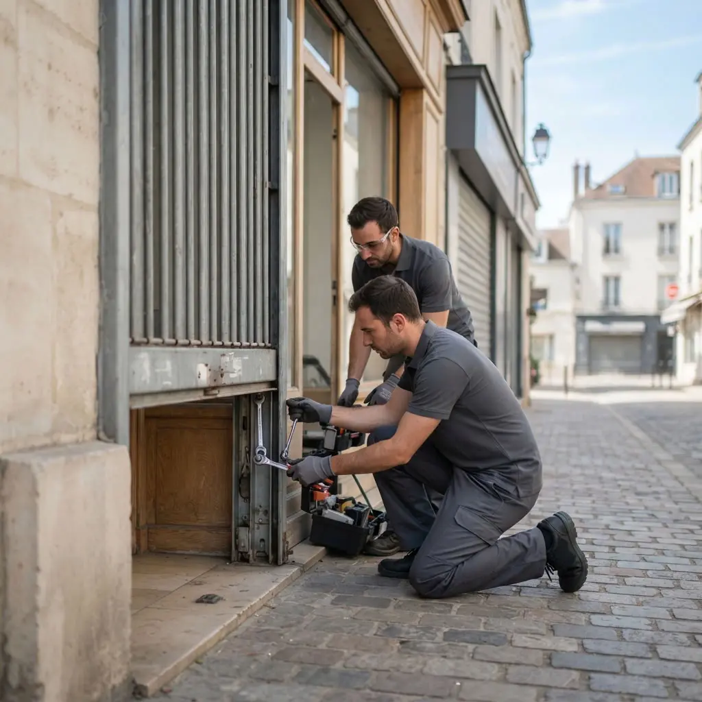 Bons réflexes pour protéger votre rideau métallique à Pontoise