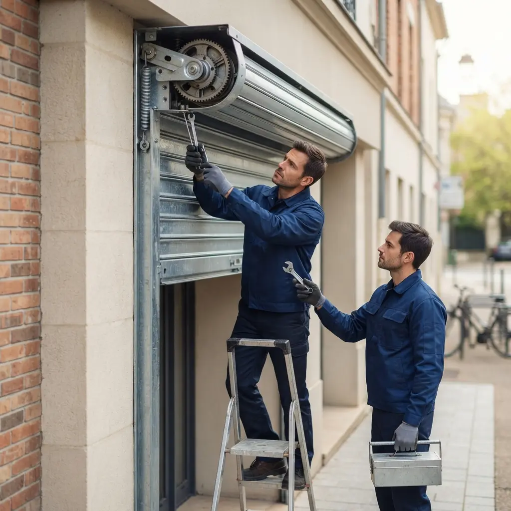 Pourquoi choisir notre service de dépannage rideau métallique à Persan