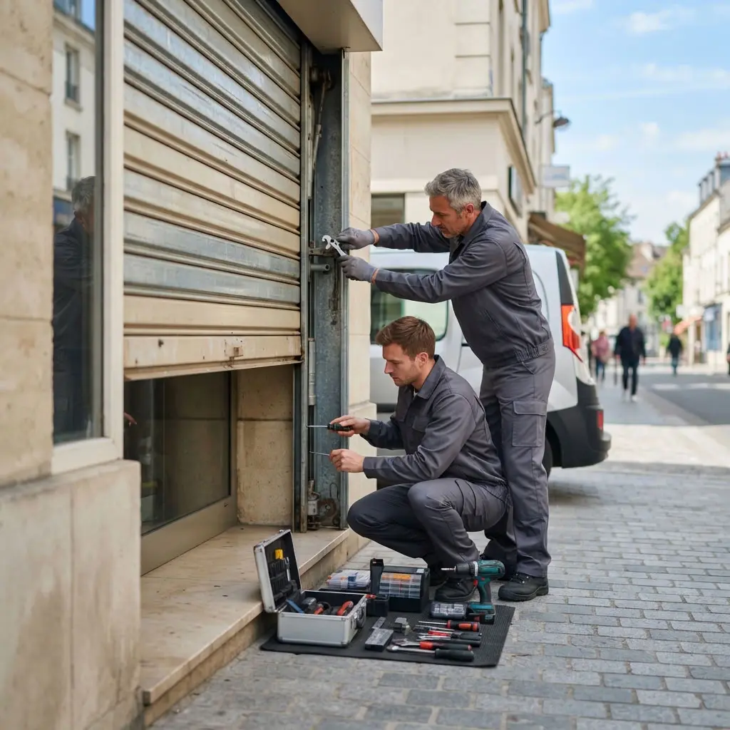 Une expertise technique sur place