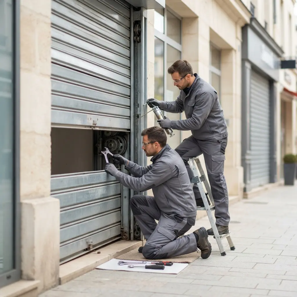 Dépannage rideau métallique Vauréal (95490)