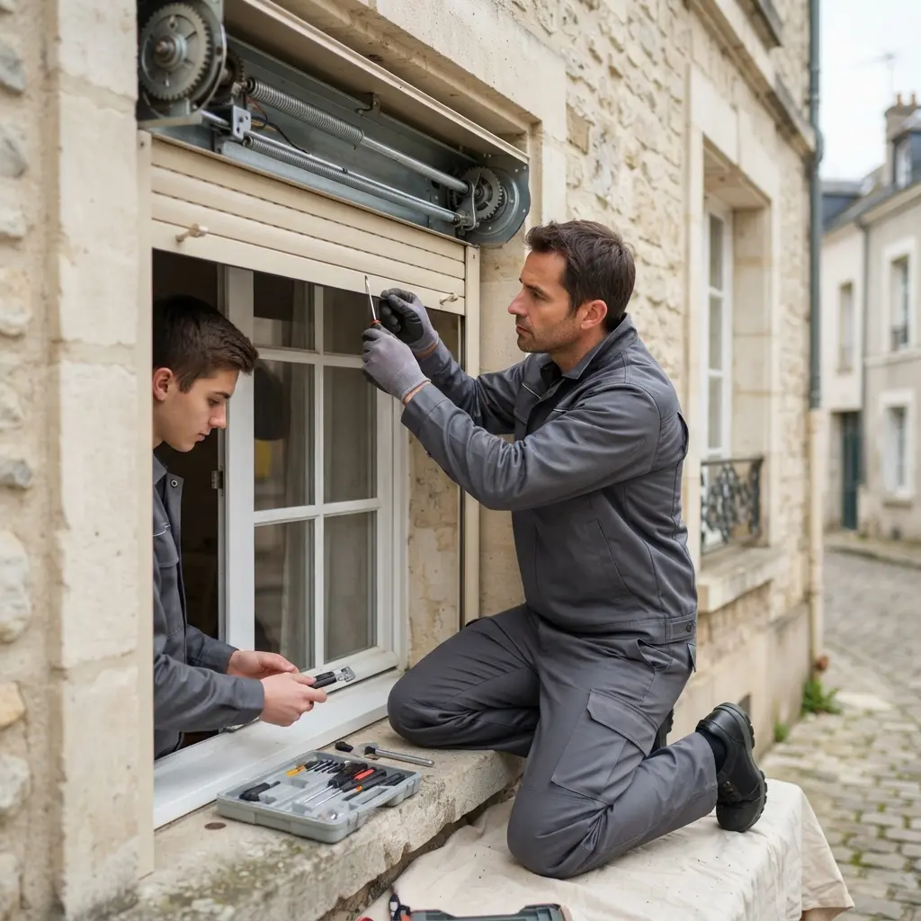 Comment se déroule la réparation à Senlis ?