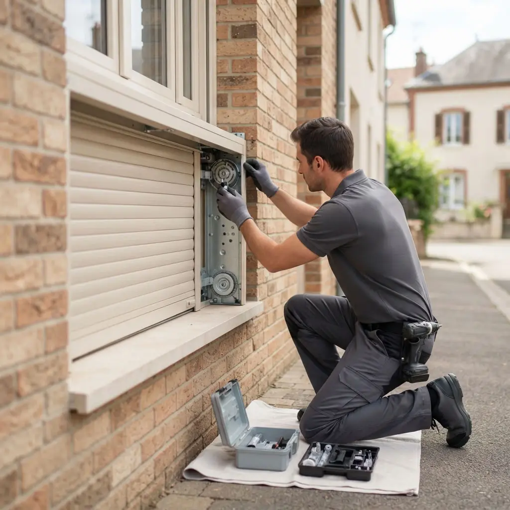 Notre approche technique en action sur votre volet