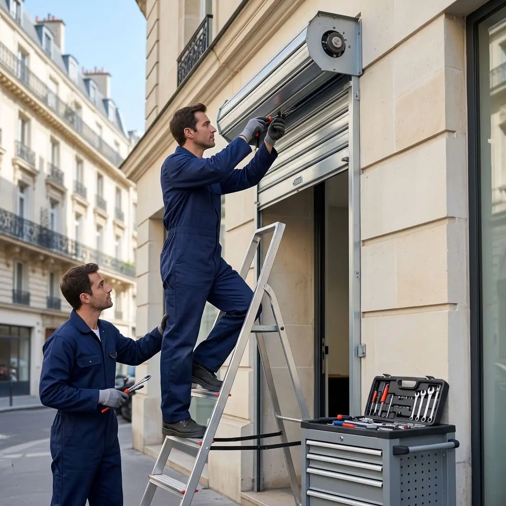 Bons gestes à adopter avant, pendant et après l’intervention de volet roulant à Paris 8