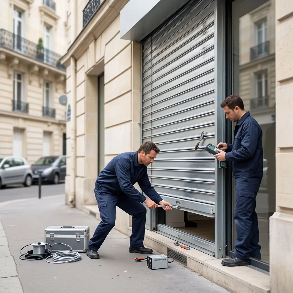 Expertise et réactivité pour le dépannage volet roulant à Paris 8