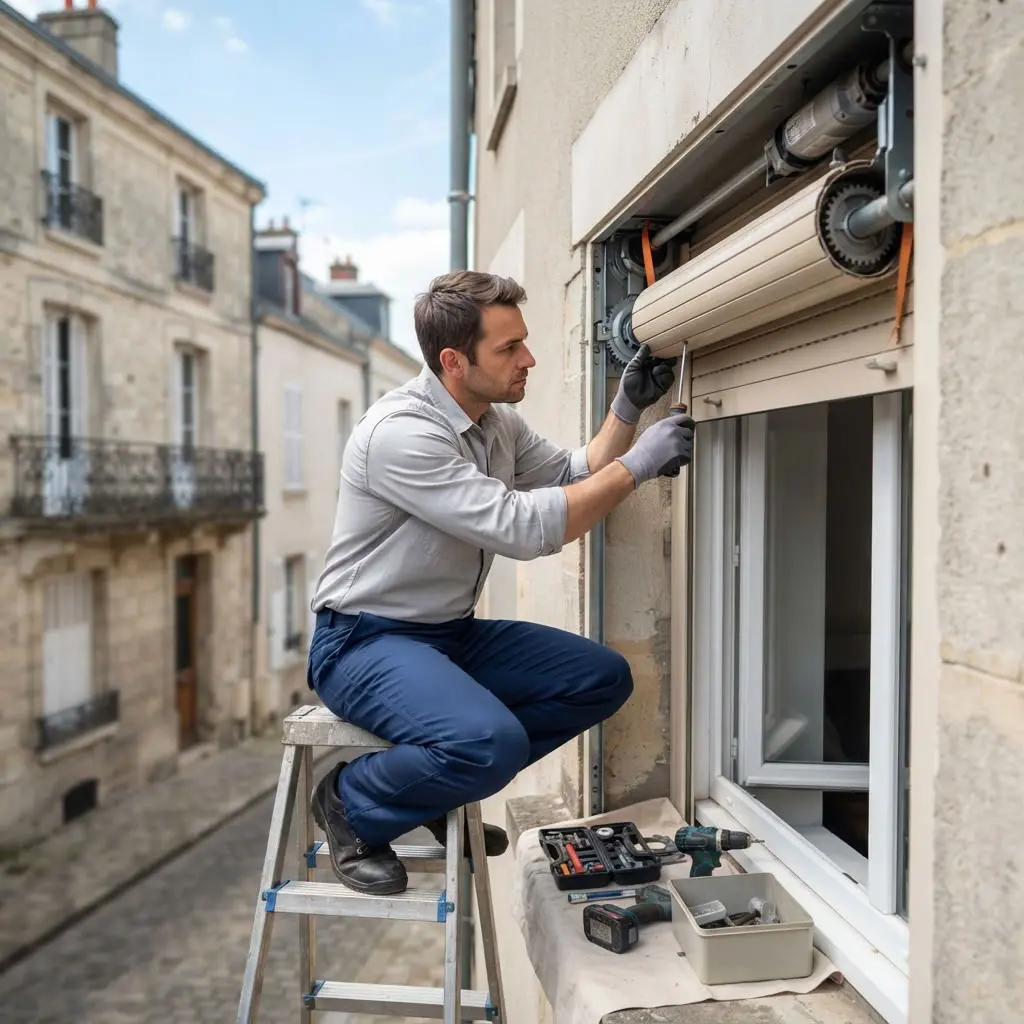 Les bons gestes à adopter face à un volet roulant bloqué à Meaux