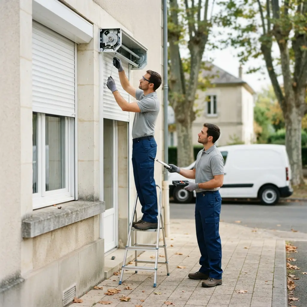 Comportements à adopter face à un volet roulant bloqué à Avon