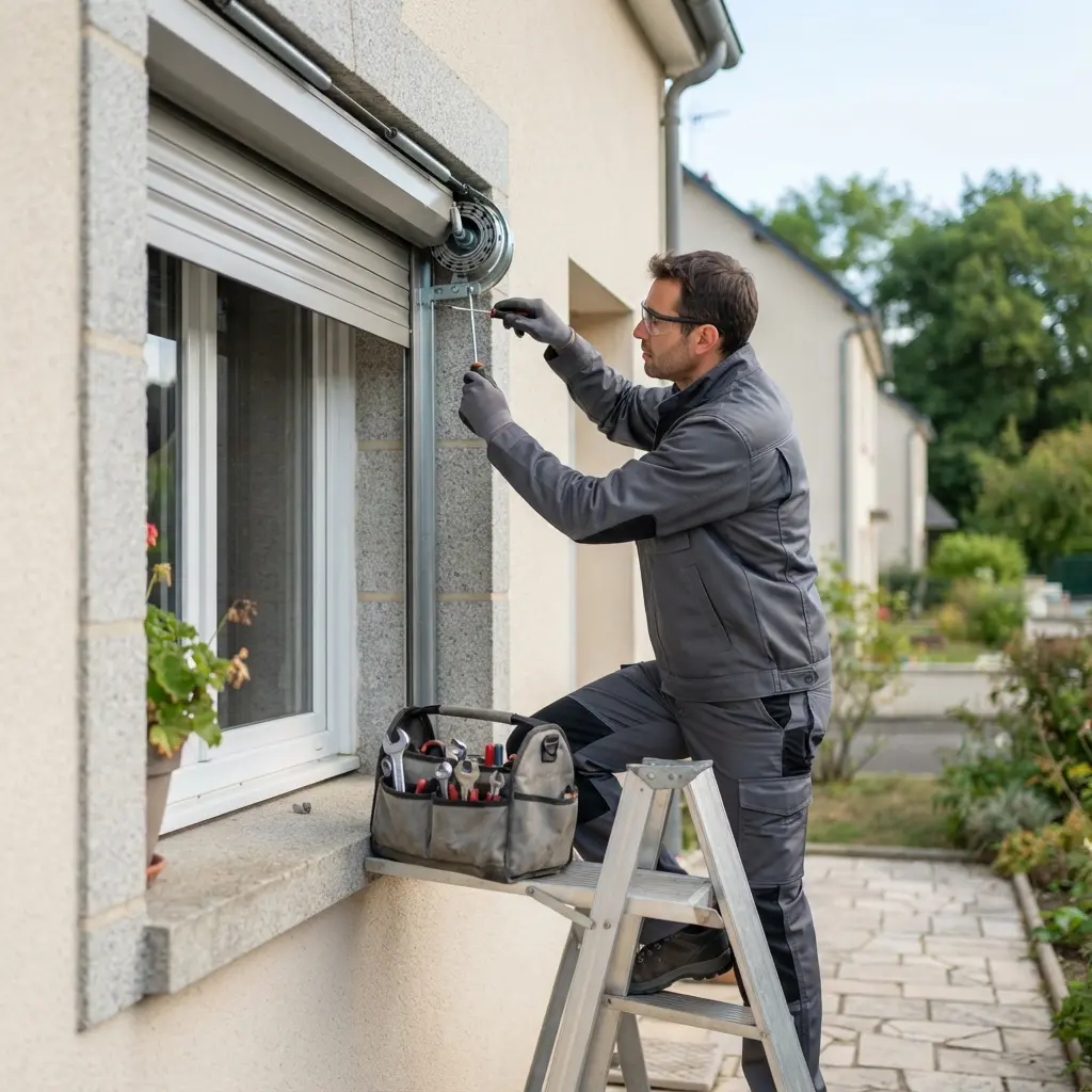 Comment se déroule l’intervention de dépannage volet roulant à Maurepas ?