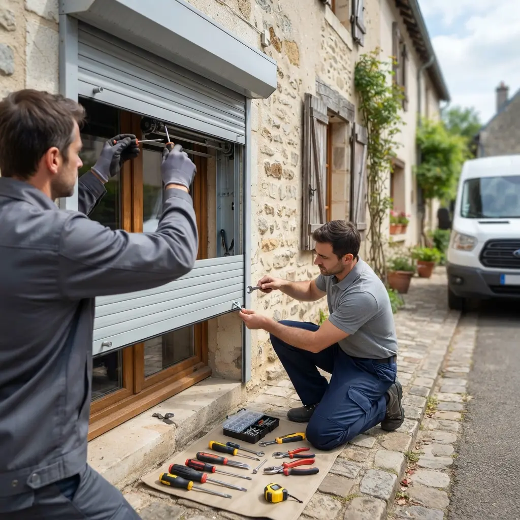 Quelles sont les étapes pour un dépannage de volet roulant à Dourdan ?