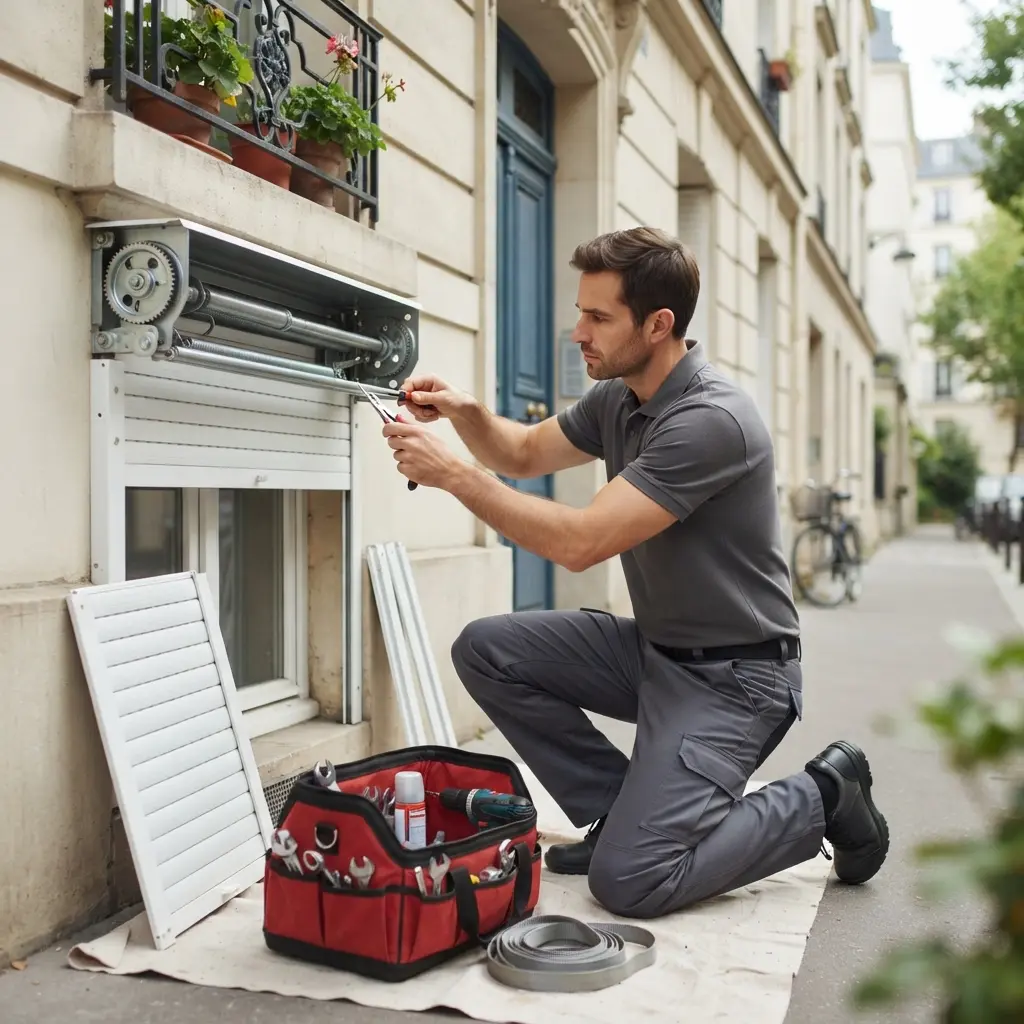 Notre méthode de dépannage volet roulant à Clichy