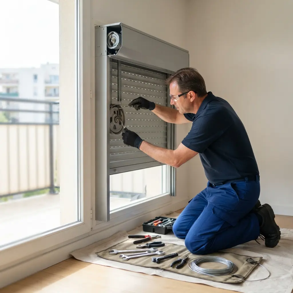 Comment se déroule un dépannage volet roulant à Noisy‑le‑Grand ?