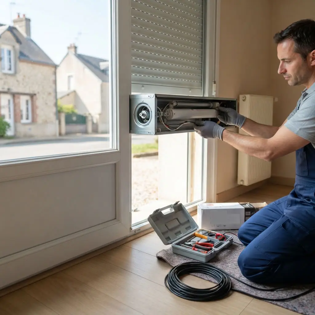 Comment se déroule le remplacement du moteur à Gien ?